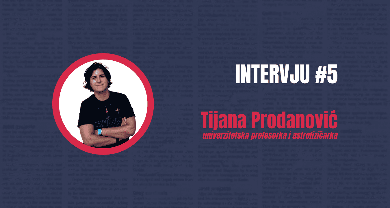 Nauka bez barijera: Dr Tijana Prodanović o ulozi nauke u savremenom društvu